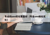 专业的seo优化质量好（专业seo排名优化）